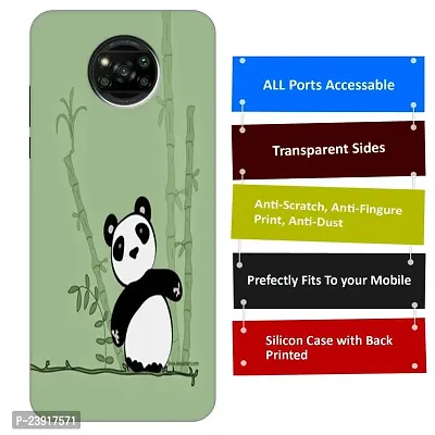 POCO X3 Back Cover Designer Printed Soft Case-thumb3