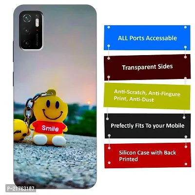 Poco M3 Pro 5G Back Cover Designer Printed Soft Case-thumb3