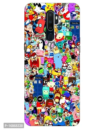 OPPO A5 2020 Back Cover Designer Printed Soft Case-thumb0