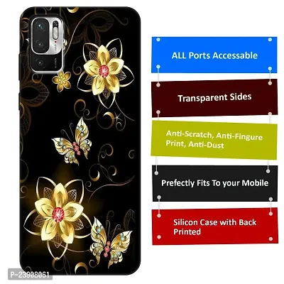 REDMI Note 10T 5G Back Cover Designer Printed Soft Case-thumb3