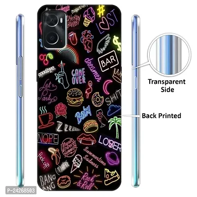 Oppo A76 Back Cover Designer Printed Soft Case-thumb2