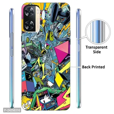 OPPO A77 Back Cover Designer Printed Soft Case-thumb2