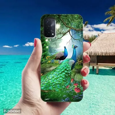 OPPO A74 5G Back Cover Designer Printed Soft Case-thumb4