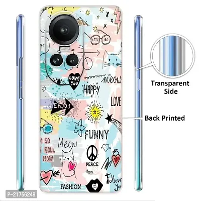 Oppo Reno 10 Pro 5G Back Cover Designer Printed Soft Case-thumb2