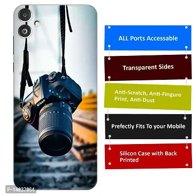 Samsung Galaxy A04 Back Cover Designer Printed Soft Case-thumb3