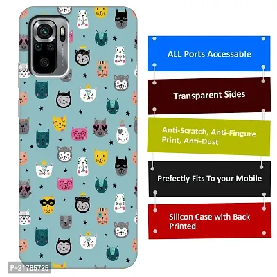 Redmi Note 10S Back Cover Designer Printed Soft Case-thumb3