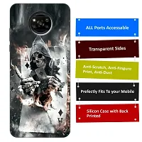 POCO X3 Back Cover Designer Printed Soft Case-thumb2