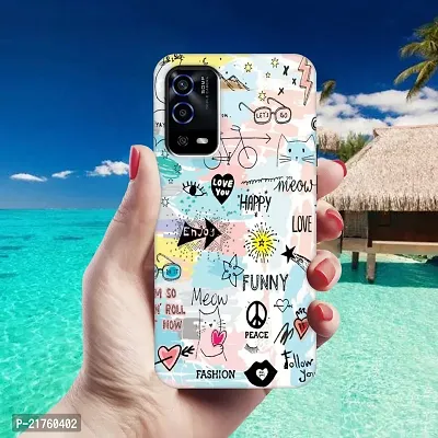 Oppo A55 Back Cover Designer Printed Soft Case-thumb4