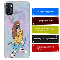 Oppo A76 Back Cover Designer Printed Soft Case-thumb2