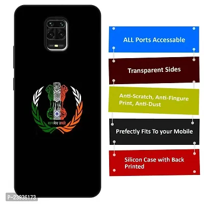 REDMI Note 9 Pro Max Back Cover Designer Printed Soft Case-thumb3