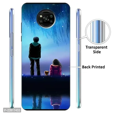 POCO X3 Back Cover Designer Printed Soft Case-thumb2