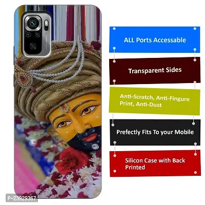 REDMI Note 10 Back Cover Designer Printed Soft Case-thumb3