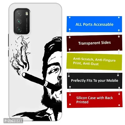 POCO M3 Back Cover Designer Printed Soft Case-thumb3