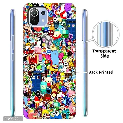 Mi 11 Lite Back Cover Designer Printed Soft Case-thumb2