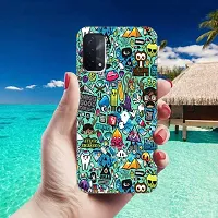 OPPO A74 5G Back Cover Designer Printed Soft Case-thumb3