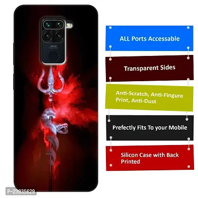 REDMI Note 9 Back Cover Designer Printed Soft Case-thumb3