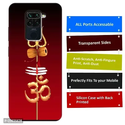 REDMI Note 9 Back Cover Designer Printed Soft Case-thumb3