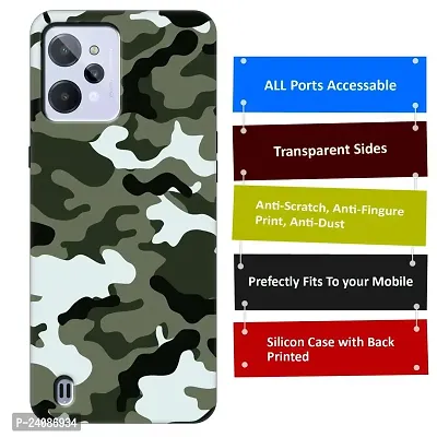 realme C31 Back Cover Designer Printed Soft Case-thumb3