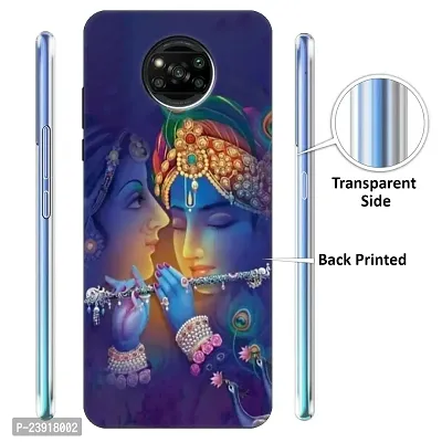 POCO X3 Back Cover Designer Printed Soft Case-thumb2