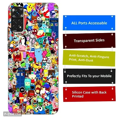 REDMI Note 11S Back Cover Designer Printed Soft Case-thumb3