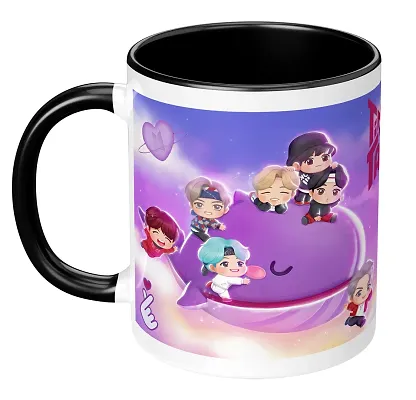 NH10 DESIGNS Frozen Printed Cartoon Coffee Cup For Kids Girls Boys