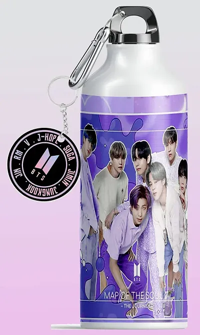 BTS i Purple U Reusable Water Bottle 