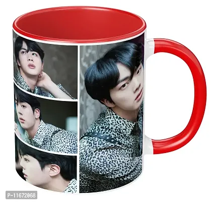 BTS Mug | BTS Cup with Keychain | BTS Coffee Mug - 350ml (Set of 2) Best  Birthday & Return Gifts for Girls