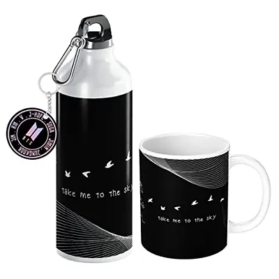 Buy CHHAAP BTS Vogue BTS Mug BTS Coaster with BTS Keychain Signature Army  BTS Combo Gifts for Girls Boys for Birthday HD Printed Microwave Safe Black  Ceramic Coffee Mug 350 ML Pack