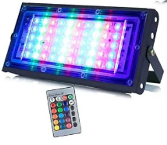 Bl2026 10W Multi Color Changing Crystal Led Rgb Flood Light With Remote Waterproof Brick Floodlights For Decoration Lights