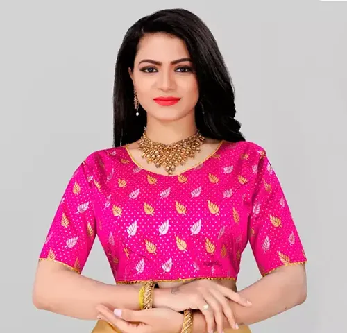 Designer Brocade Blouses For Women