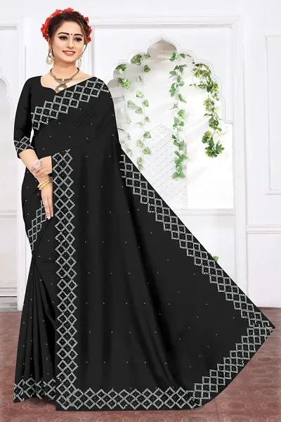 Stylish Georgette Saree with Blouse piece For Women