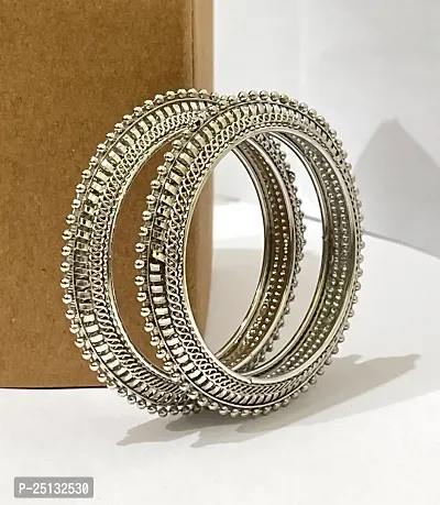 SILVER 2PCS BANGLES-thumb0