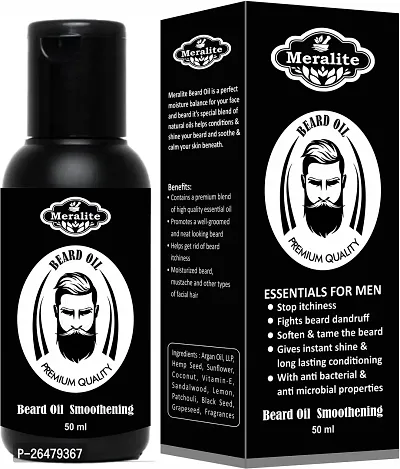 Organic Moustache And Beard Growth Hair Oil 50 Ml