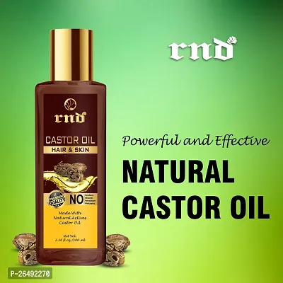 Cold Pressed Castor Oil For Hair Growth |100Per Pure And Organic-thumb2