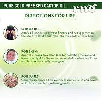 Cold Pressed Castor Oil For Hair Growth |100Per Pure And Organic-thumb4