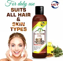 100 Per Cent Pure Castor Oil Cold Pressed To Support Hair Growth-thumb3