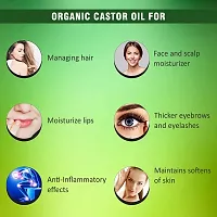 Cold Pressed Castor Oil For Hair Growth |100Per Pure And Organic-thumb2