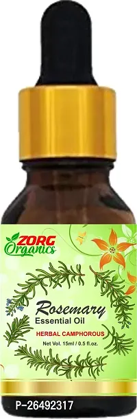 Rosemary Essential Oil For Joints, Massage, Healthy Hair Growth Oil-thumb0