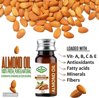 Pure Almond Carrier Oil Pure Natural For Skin Care And Hair Treatment-thumb2