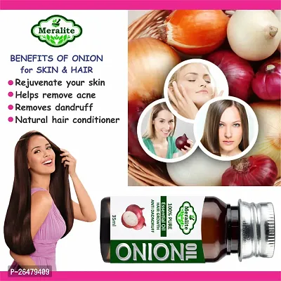 Onion Oil For Hair Growth And Skin Care 35 Ml With 15 Essential Oils And Other Powerful Ingredients-thumb2