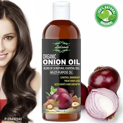 Onion Hair Oil - 100 Ml With 14 Essential Oils, Onion Hair Oil For Hair Growth-thumb3