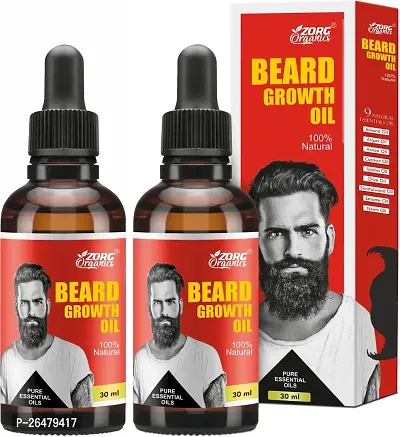 Beard Growth Oil For Healthy And Strong Beard Growth Oil Pack Of 2-thumb0