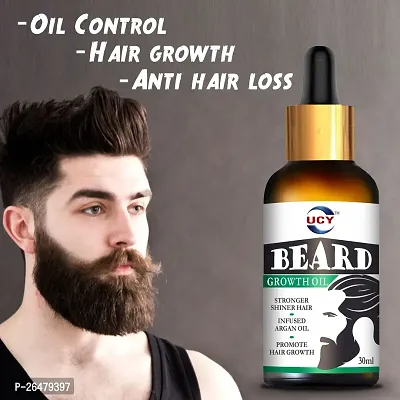 Growth Lite Beard Oil With Natural Ingredients-thumb2