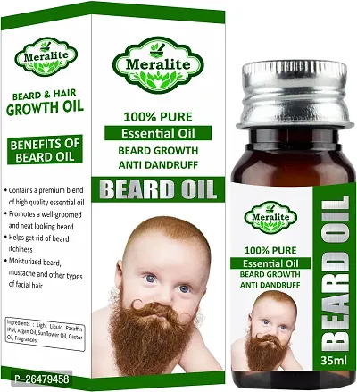 Beard Growth Oil For Men 100 Per Cent Natural Essential Oils-thumb0