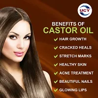 Cold Pressed Premium Castor Oil And Olive Oil-100Per Pure And Hexane Free - 200 Ml Each-thumb2