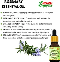 Rosemary Essential Oil For Joints, Massage, Healthy Hair Growth Oil-thumb1