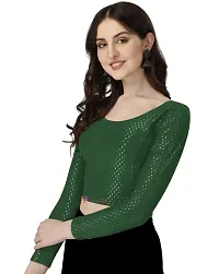 Elegant Womens Blouse with Lace Details and Comfortable Fit, Casual Wear-thumb1