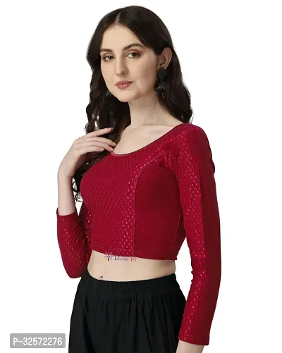 Elegant Womens Blouse with Lace Details and Comfortable Fit, Casual Wear-thumb3