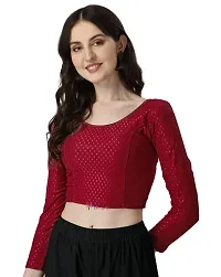 Elegant Womens Blouse with Lace Details and Comfortable Fit, Casual Wear-thumb3