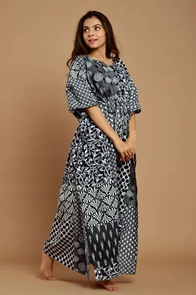 Beautiful Kaftan Nighty Maxi Gown